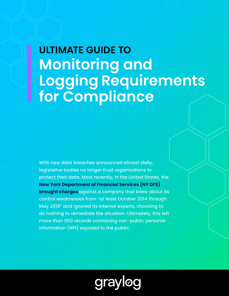 Monitoring and Logging Requirements for Compliance