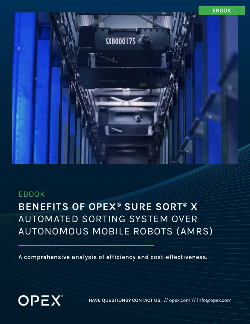 Comparison of OPEX Sure Sort X and AMRs