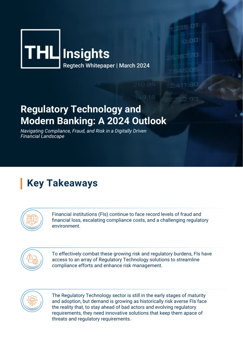 Regulatory Technology and Modern Banking Outlook