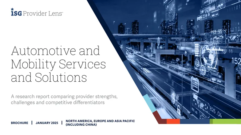 Automotive and Mobility Services and Solutions Research Report