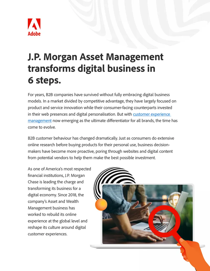 Digital Transformation Strategy for B2B Companies