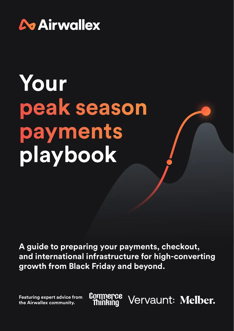 Peak Season Payments Playbook for eCommerce