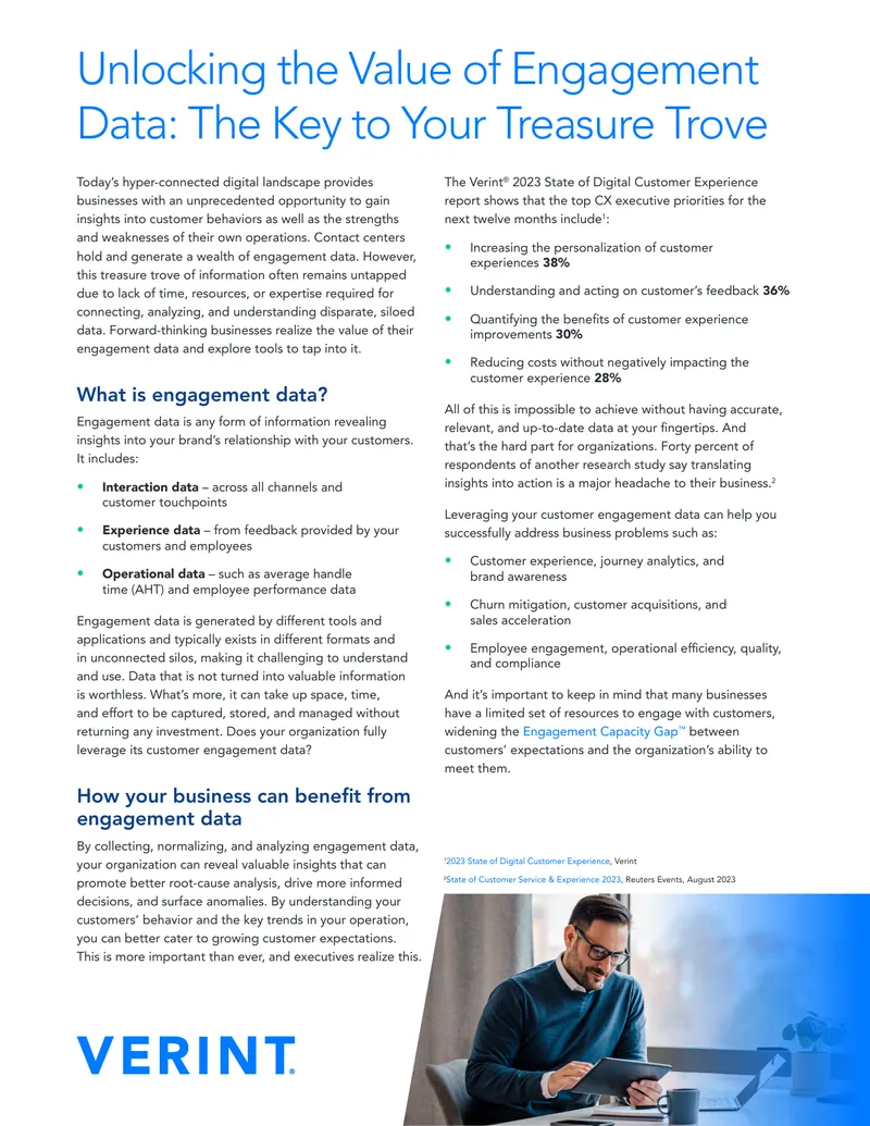 Unlocking the Value of Engagement Data