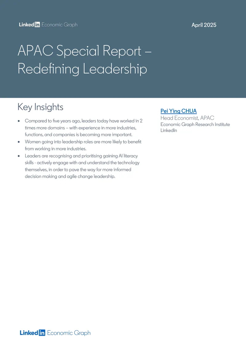 APAC Special Report on Leadership Trends