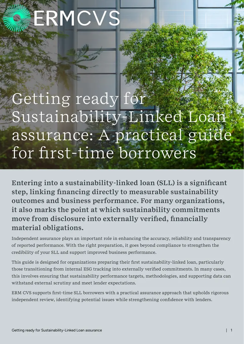 Practical Guide for Sustainability-Linked Loan Assurance