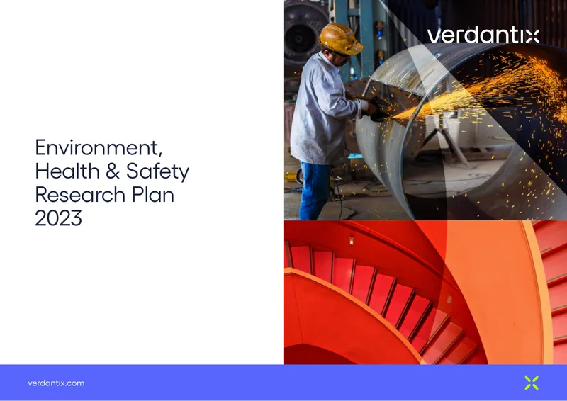 2023 Environment, Health and Safety Research Plan