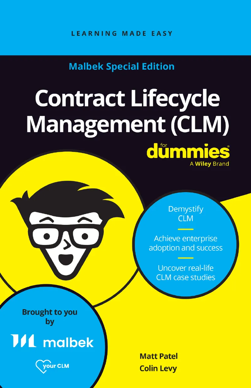 Contract Lifecycle Management Guide for Dummies