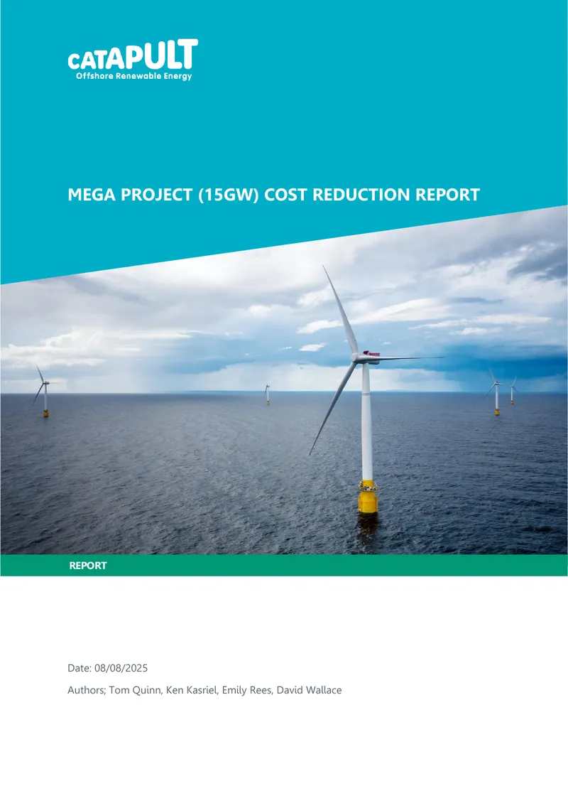 Cost Reduction Analysis for Mega Wind Projects