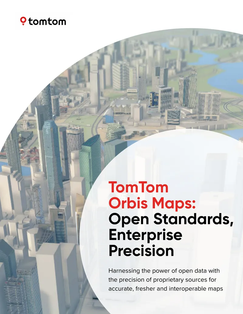 TomTom Orbis Maps and Open Data Integration