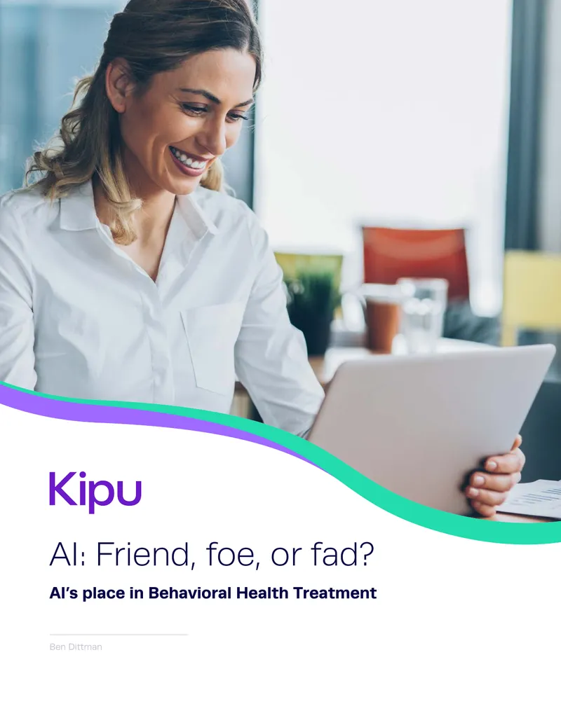 AI Applications in Behavioral Health Treatment