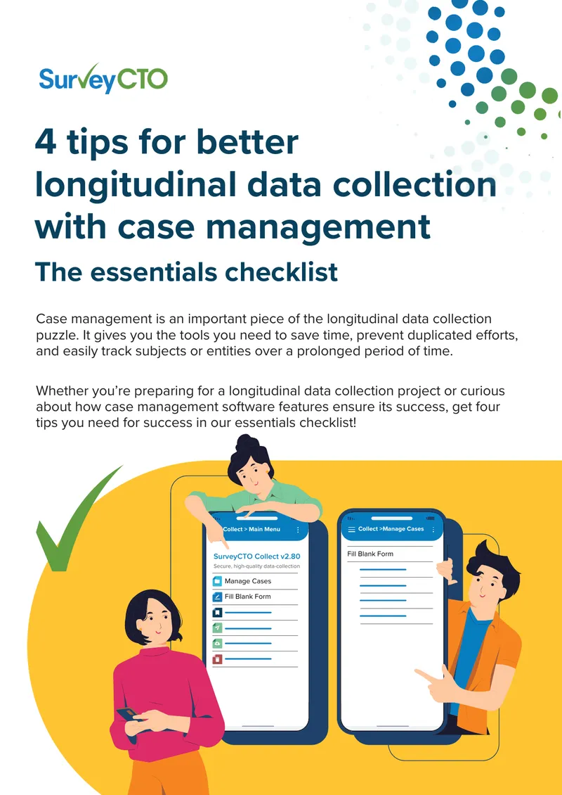 Case Management Strategies for Longitudinal Data Collection