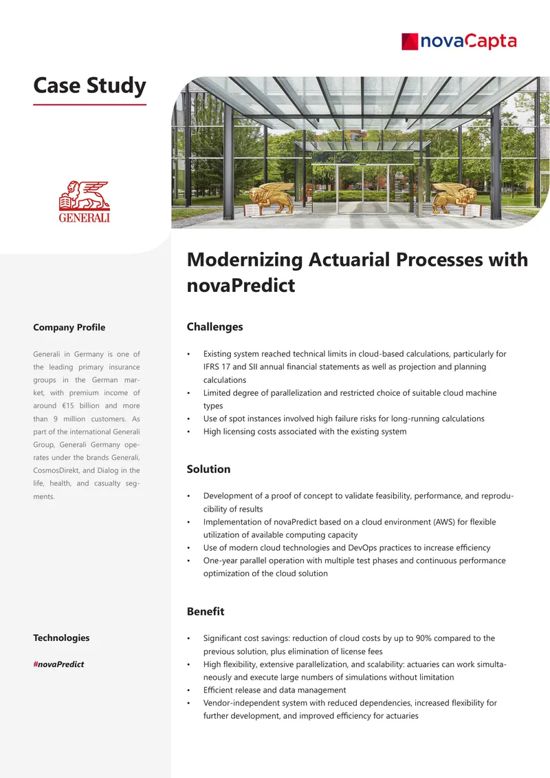 Cloud-Based Calculation Tool Implementation Case Study