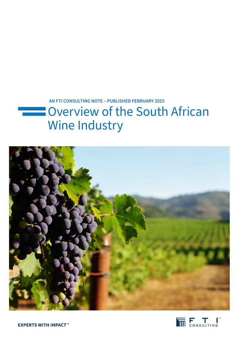 Overview of the South African Wine Industry