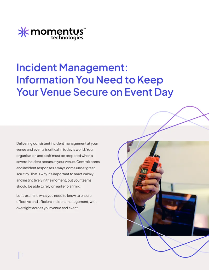 Incident Management Strategies for Event Security