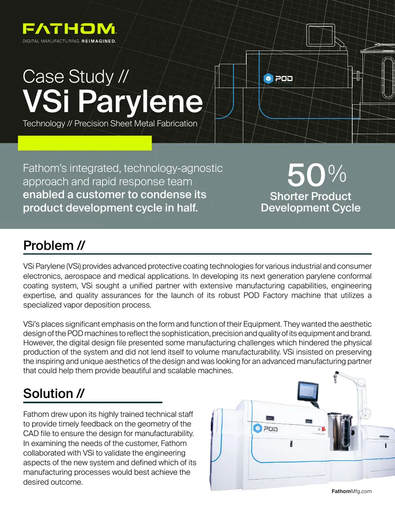 VSi Parylene Product Development Case Study