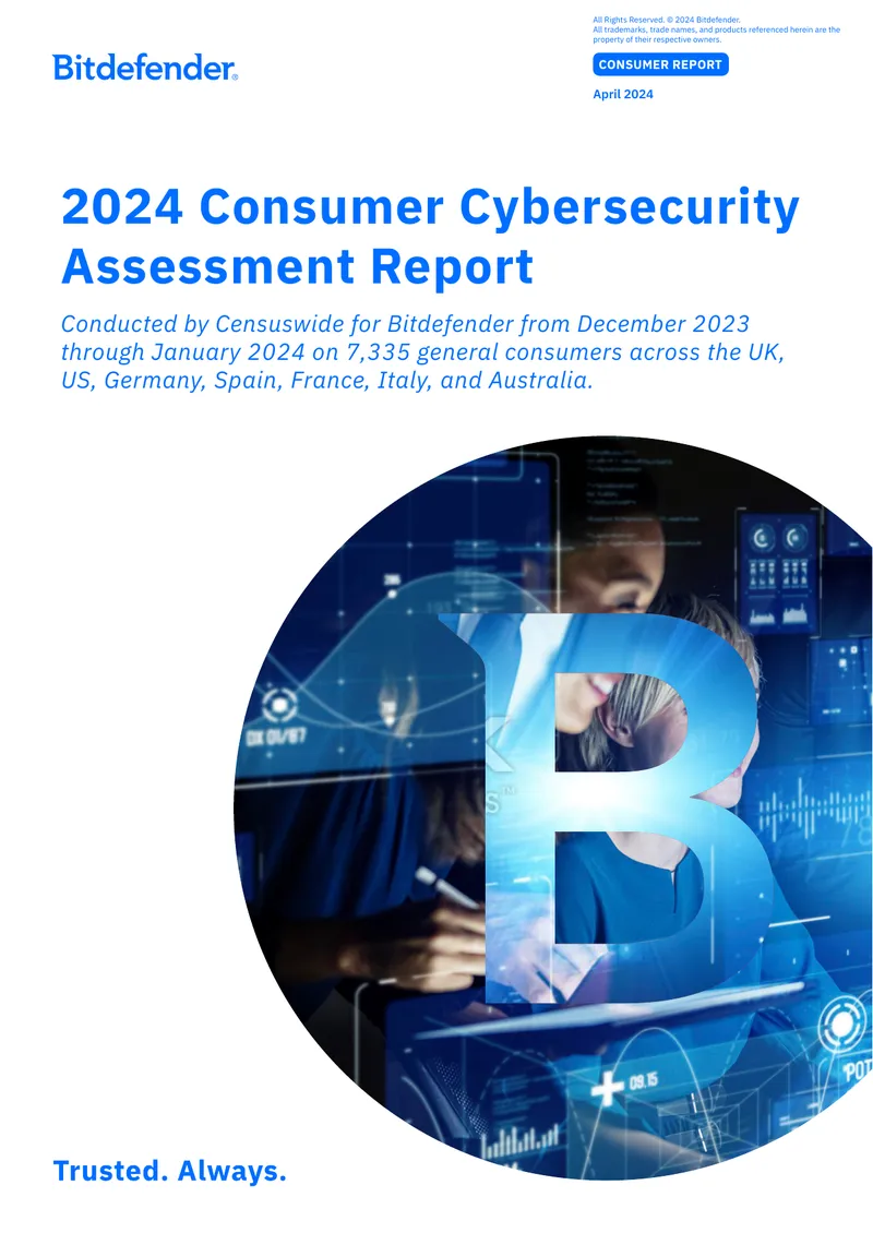 2024 Consumer Cybersecurity Assessment Report preview page 1