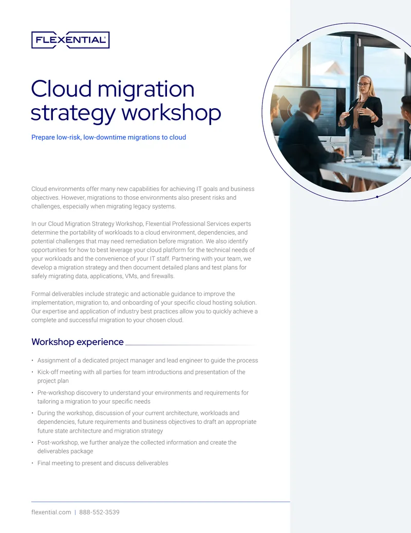 Cloud Migration Strategy Workshop Overview