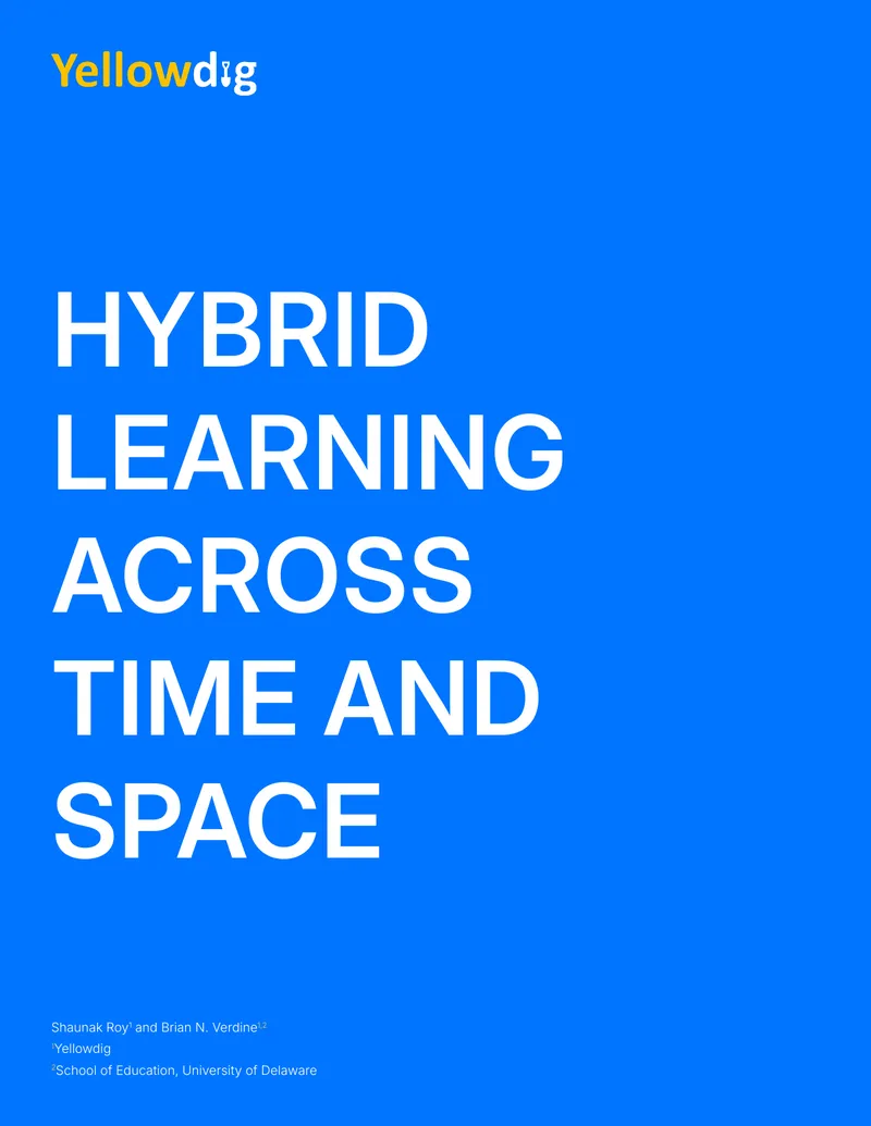 Hybrid Learning Community Engagement Strategies