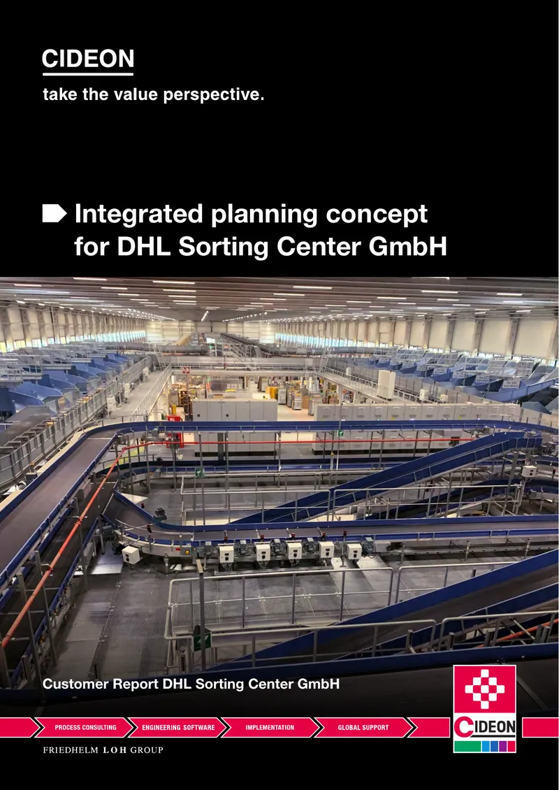 Integrated Planning Concept for DHL Sorting Center