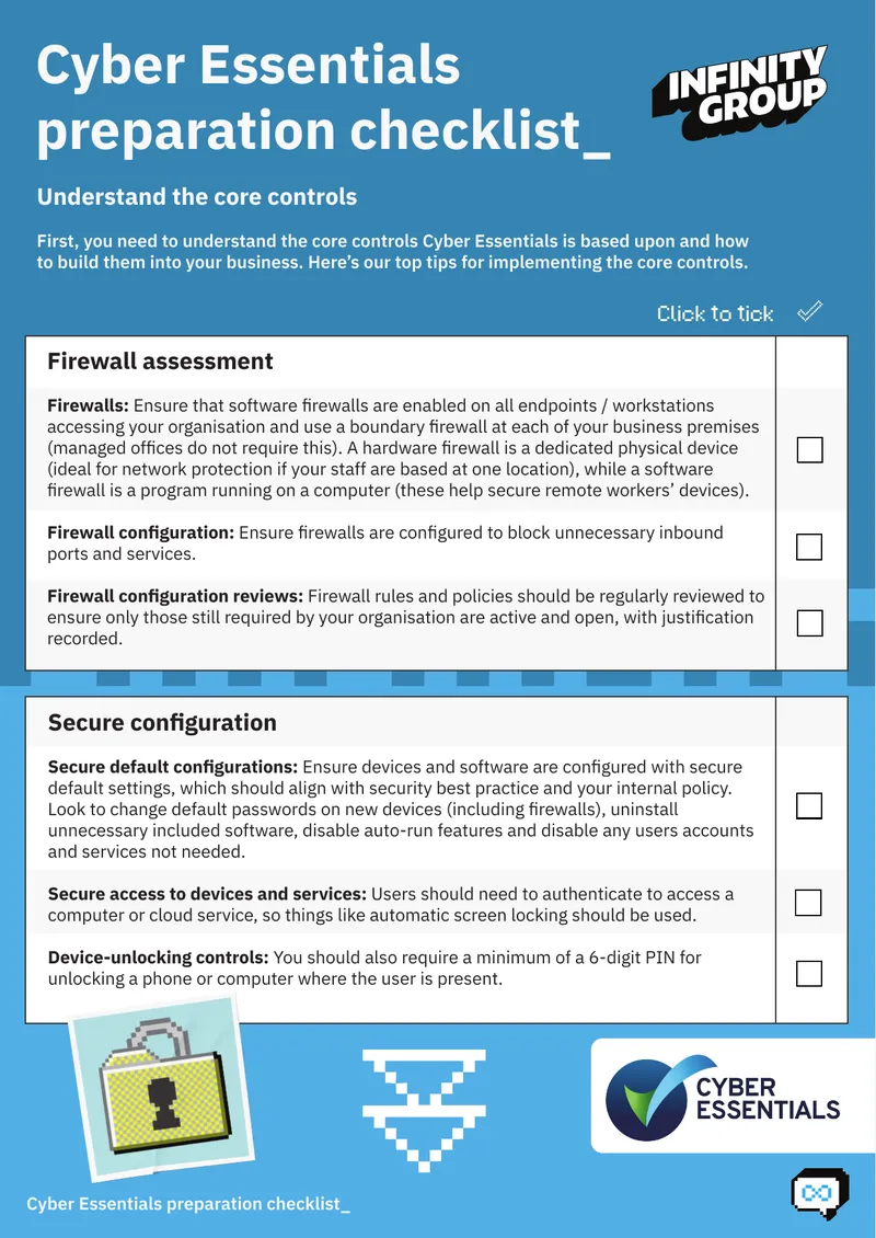 Cyber Essentials Preparation Checklist Guide