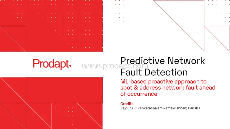 Predictive Network Fault Detection and Management