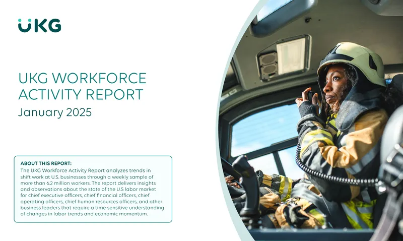 UKG Workforce Activity Report January 2025