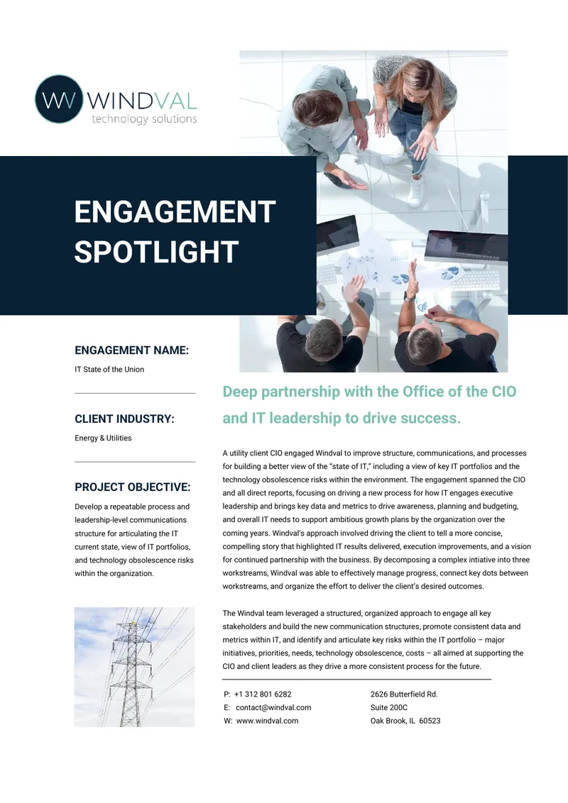 IT State of the Union Engagement Overview
