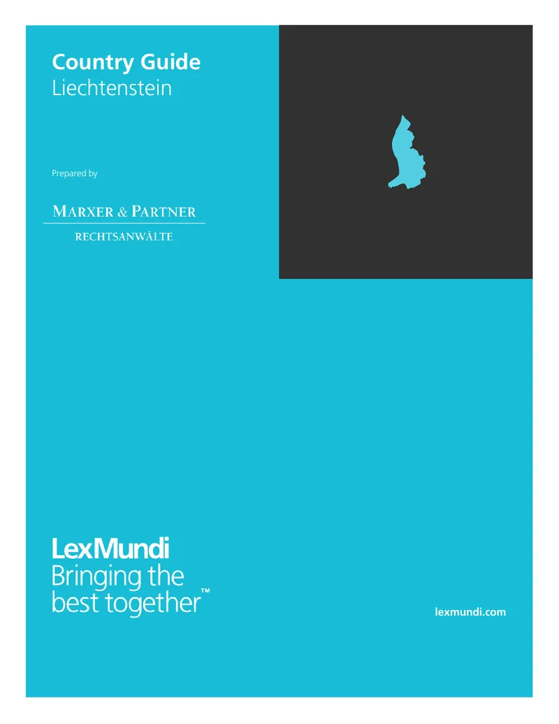 Doing Business in Liechtenstein Guide
