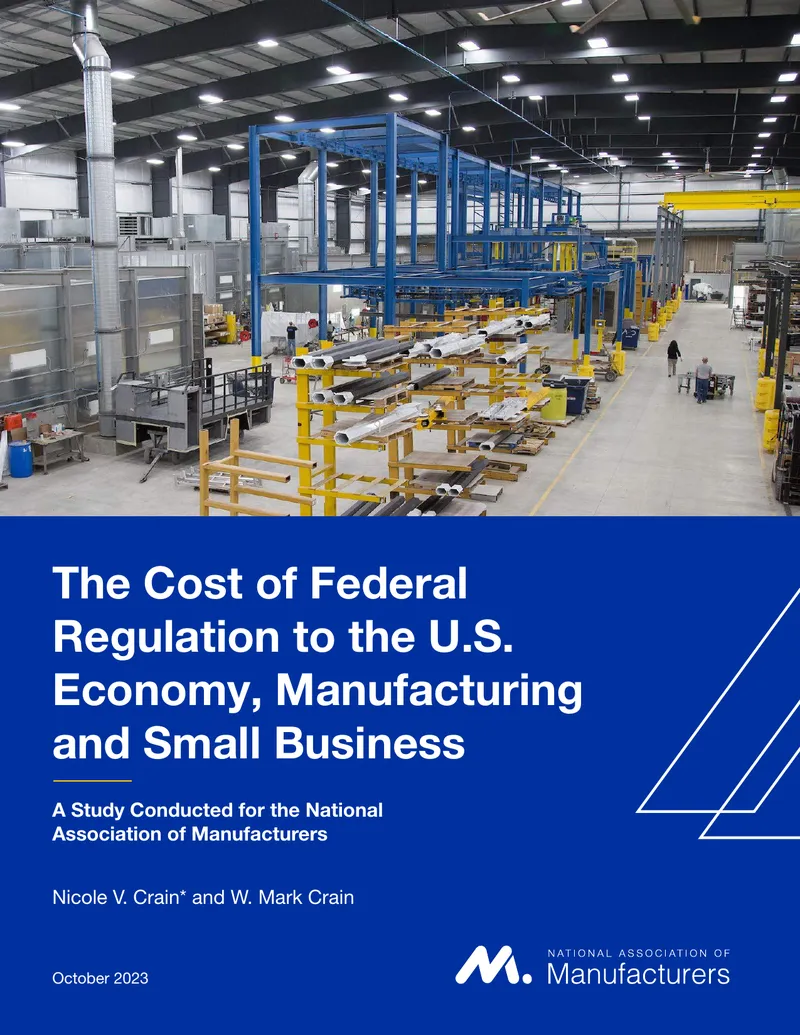 Cost of Federal Regulation to the U.S. Economy