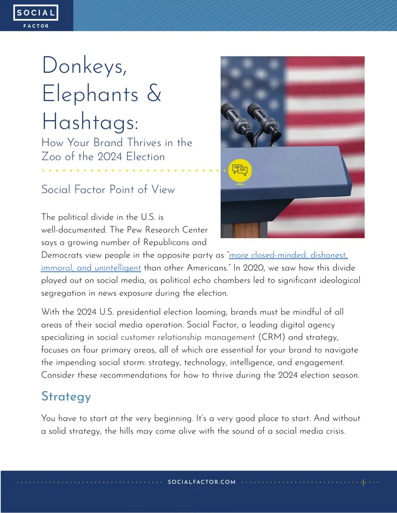 Brand Strategy for the 2024 Election Cycle