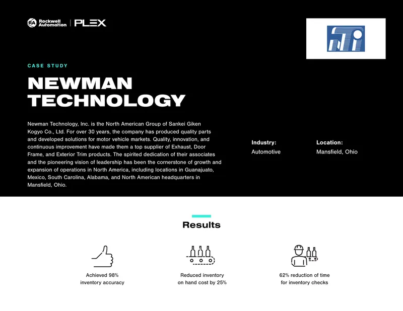 Newman Technology Case Study on Inventory Management