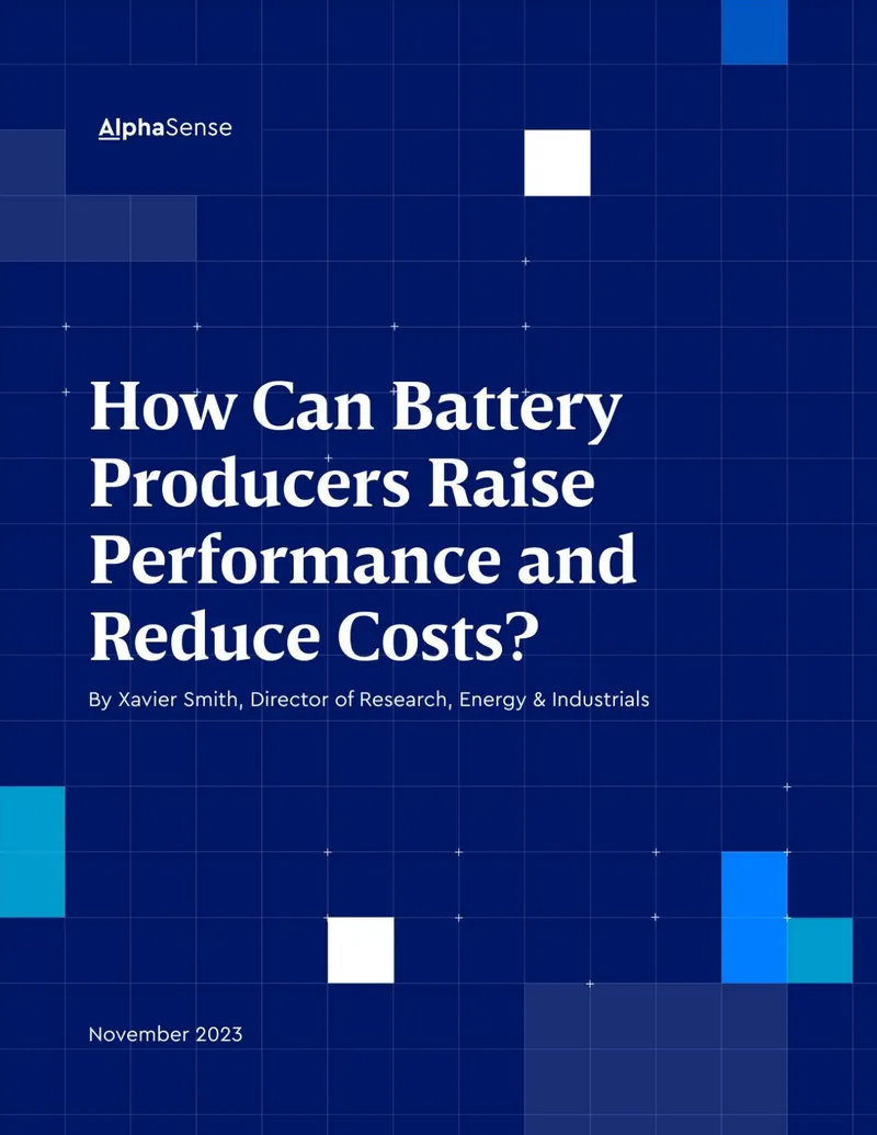 Battery Production Strategies for Performance and Cost Reduction