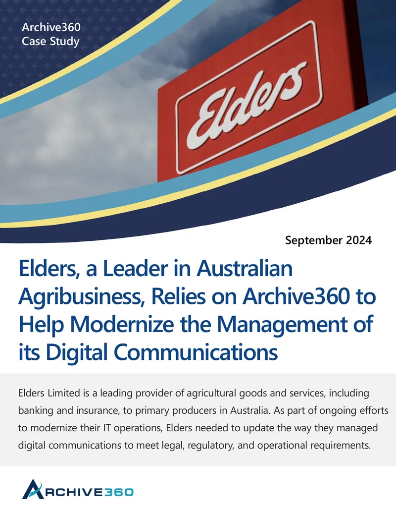 Elders Limited Digital Communications Management Case Study