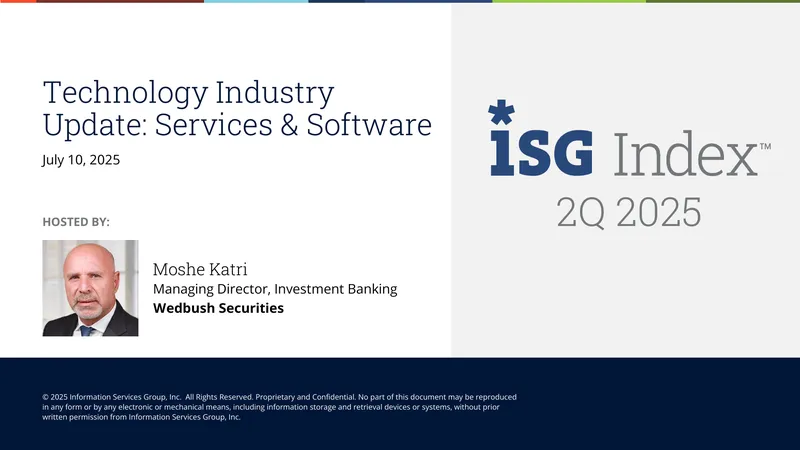 Technology Industry Update for 2Q 2025