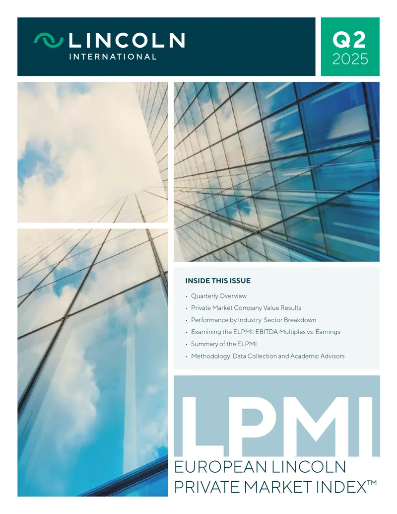 European Lincoln Private Market Index Q2 2025 Report