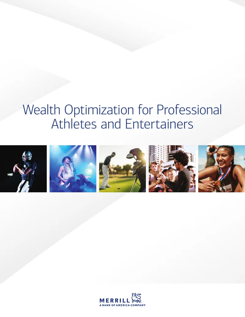 Wealth Optimization Strategies for Athletes and Entertainers