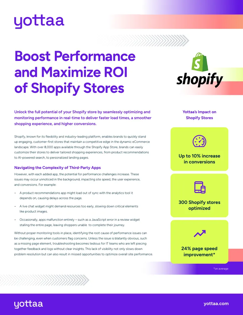 Performance Optimization for Shopify Stores
