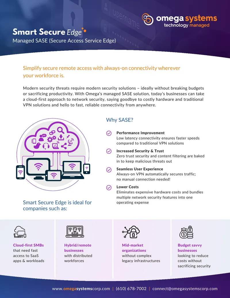 Managed SASE Solution for Modern Security