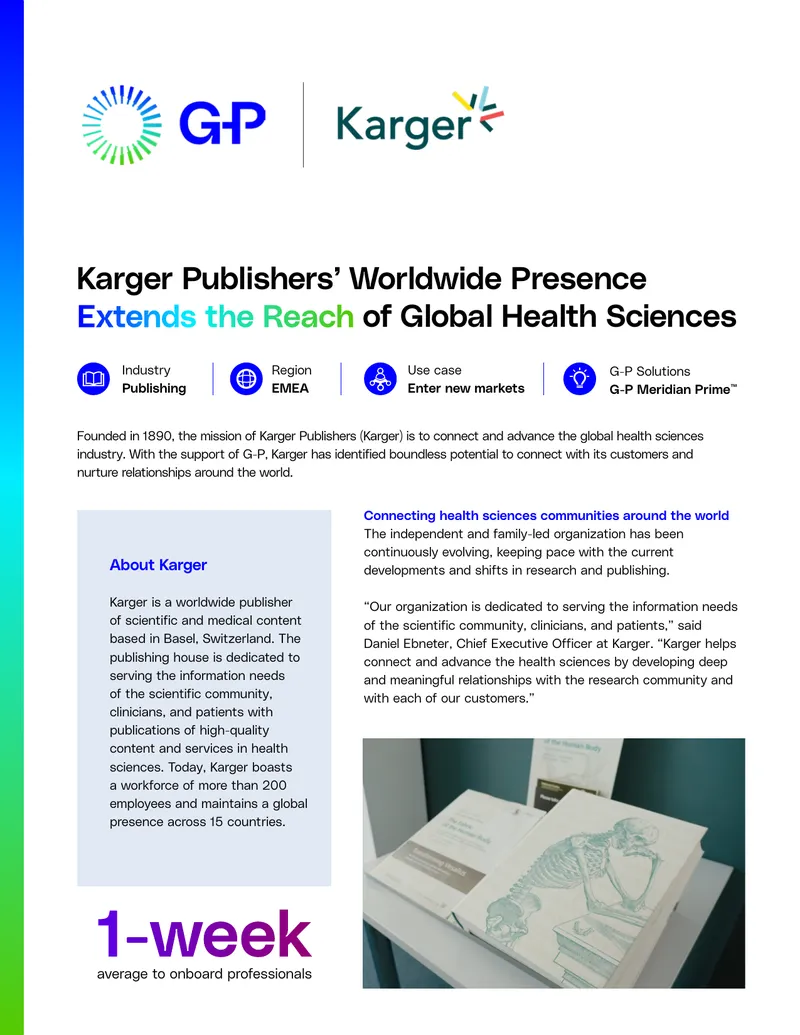 Karger Publishers' Global Expansion Strategy