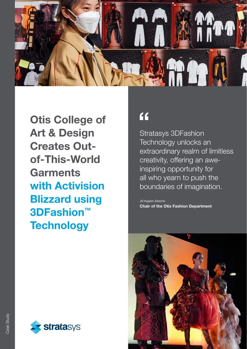 Otis College of Art & Design 3DFashion Case Study
