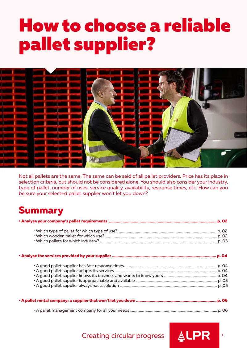 Choosing a Reliable Pallet Supplier Guide