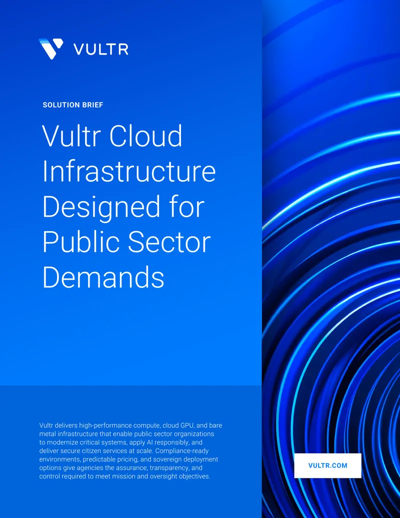 Cloud Infrastructure Solutions for Public Sector