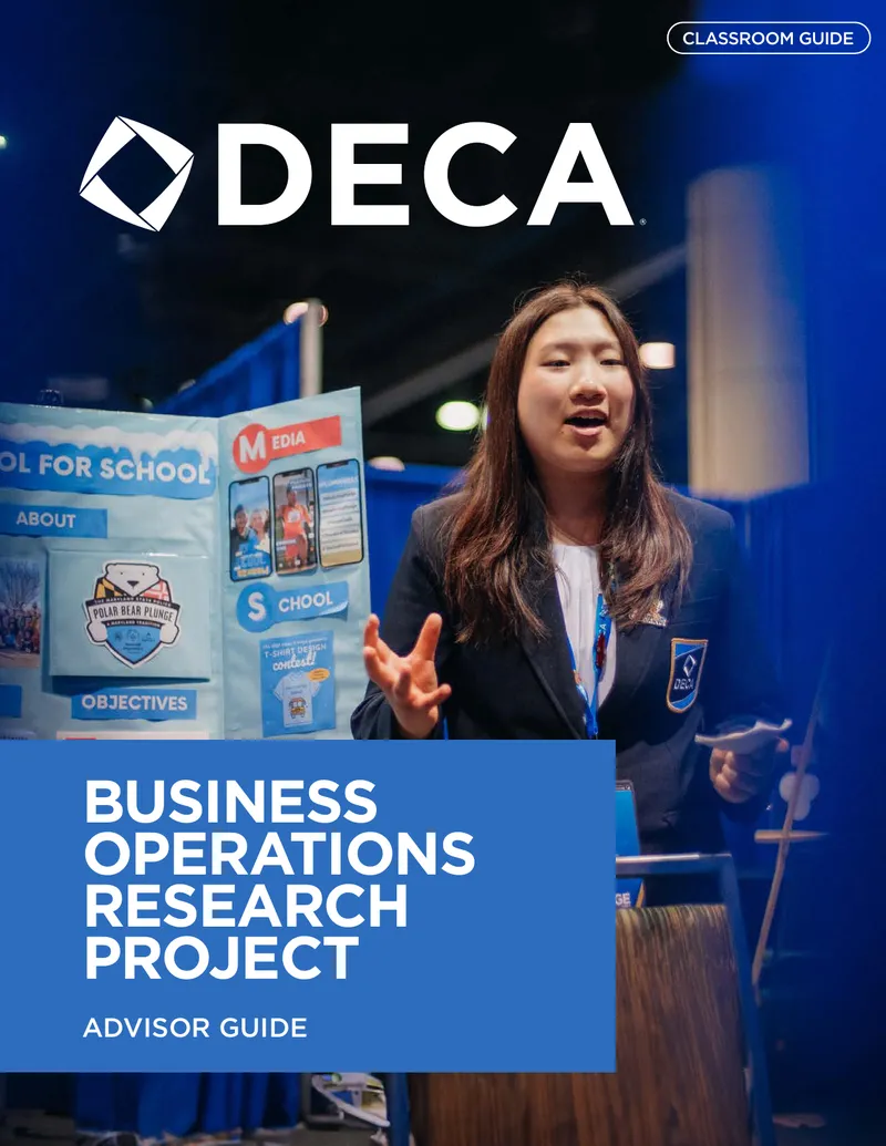 Business Operations Research Project Advisor Guide