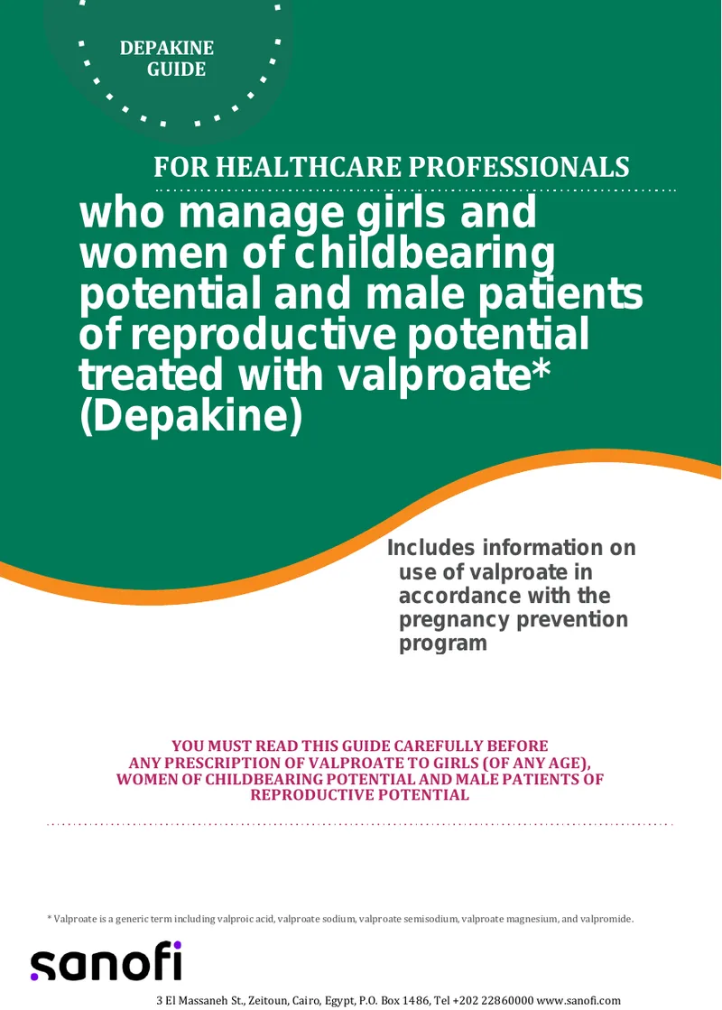 Valproate Prescription Guide for Healthcare Professionals