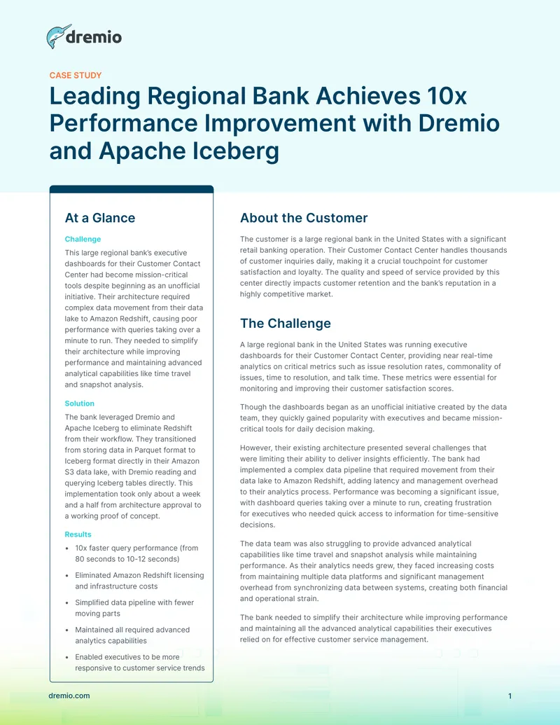 Regional Bank Enhances Customer Contact Center Analytics