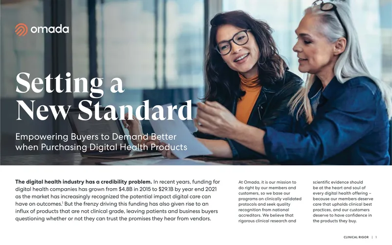 Clinical Rigor in Digital Health Offerings