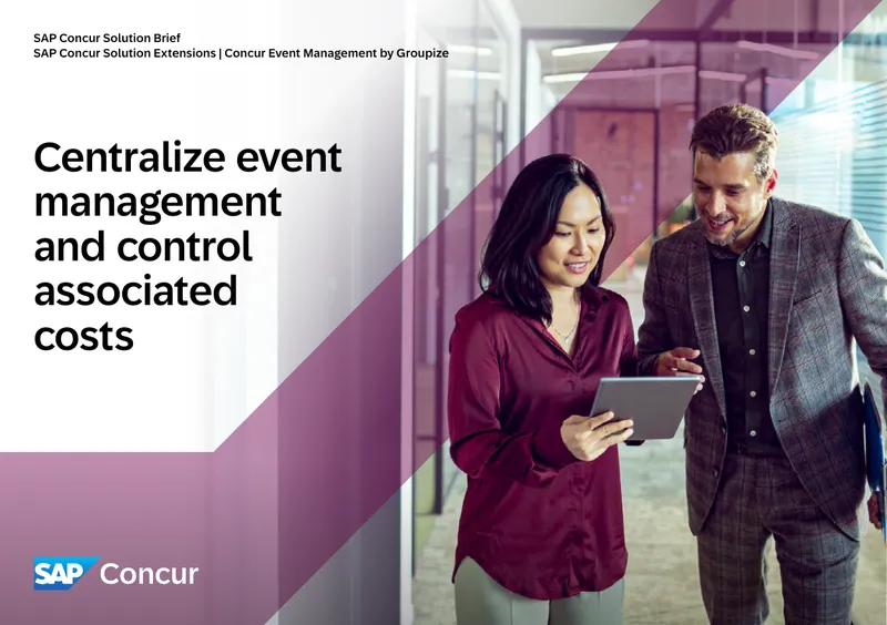 Concur Event Management Solution Overview
