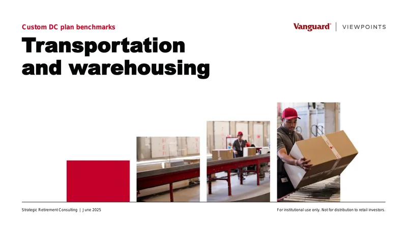 Transportation and Warehousing DC Plan Benchmarks