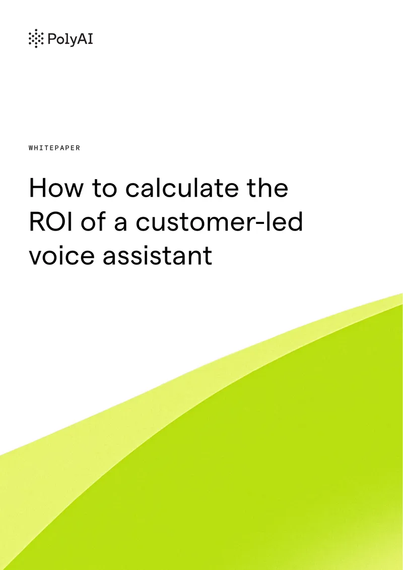 Calculating ROI of Customer-Led Voice Assistants