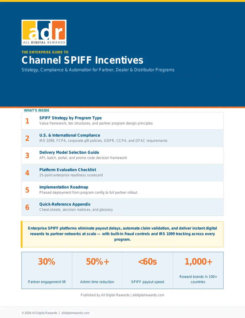 Enterprise Guide to Channel SPIFF Incentives
